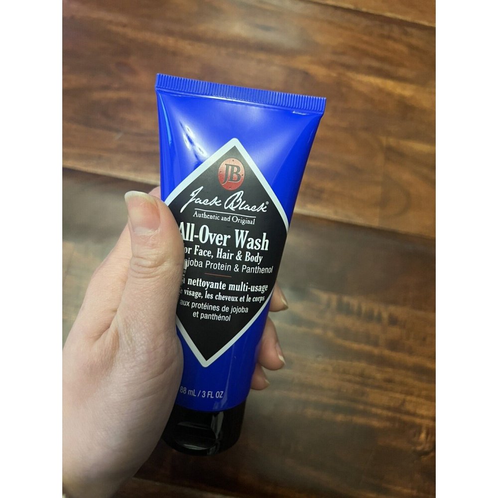 Jack Black All-Over Wash for Face Hair & Body 3oz  fresh sealed